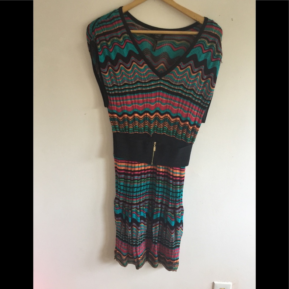 LAUNDRY BY SHELLY SEIGEL BOHO DRESS SIZE S New